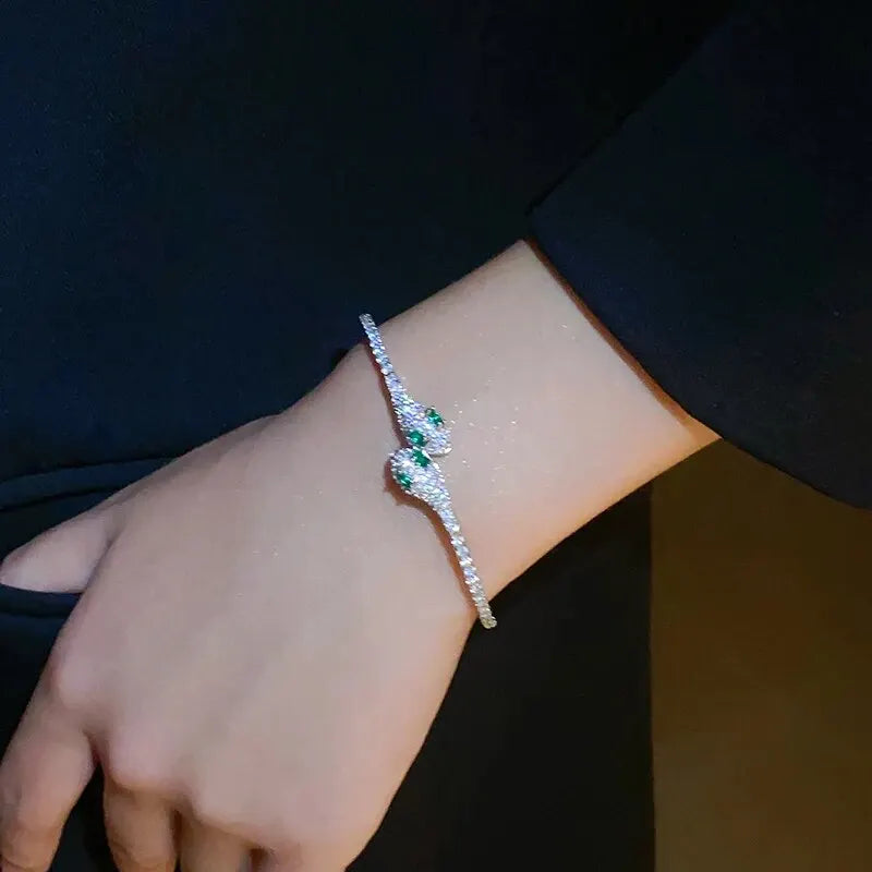 bracelet duo serpent